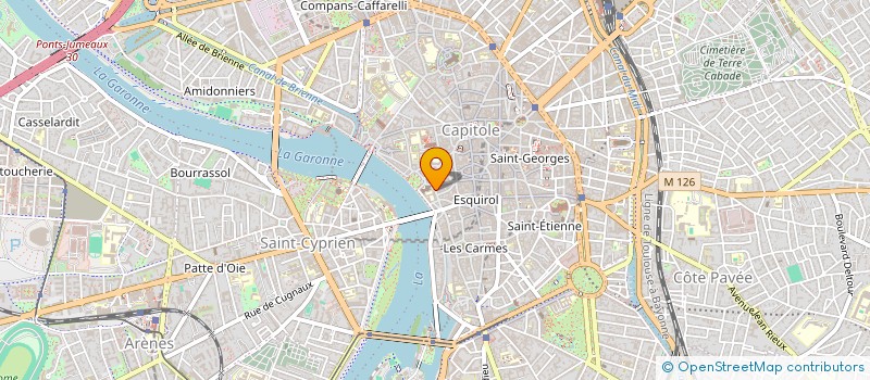 localisation de l'entreprise MADAME ORLAINE LEKANE GUETSA  TOULOUSE