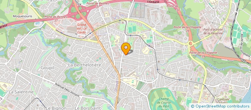 localisation de l'entreprise MADAME ORLANE ANTHONY à NANTES