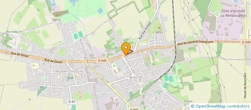 localisation de l'entreprise MADAME ORLANE BARDOUX  ANICHE