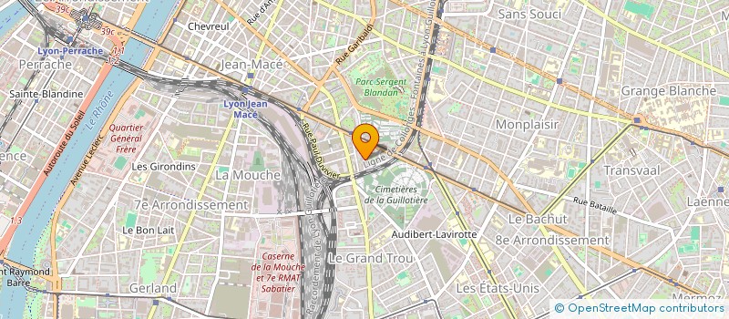 localisation de l'entreprise MADAME ORLANE BARSOTTI  LYON