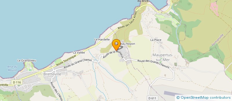 localisation de l'entreprise MADAME ORLANE BOURDON  BRETTEVILLE