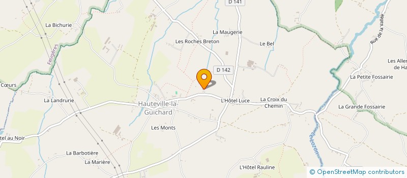 localisation de l'entreprise MADAME ORLANE BRODU à GUER