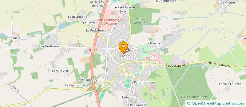 localisation de l'entreprise MADAME ORLANE CROCHET  NOZAY