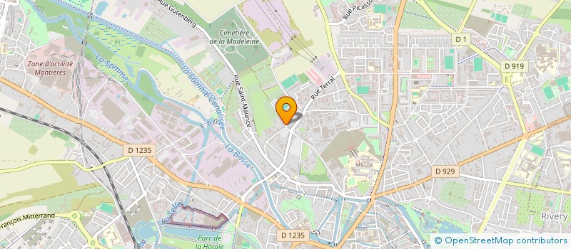 localisation de l'entreprise MADAME ORLANE FAUX  AMIENS