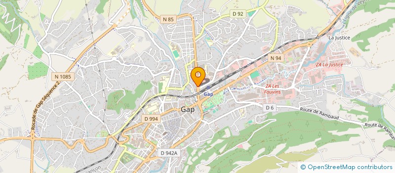 localisation de l'entreprise MADAME ORLANE FAYET  GAP