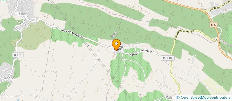 localisation de l'entreprise MADAME ORLANE GAILLARD  MONS