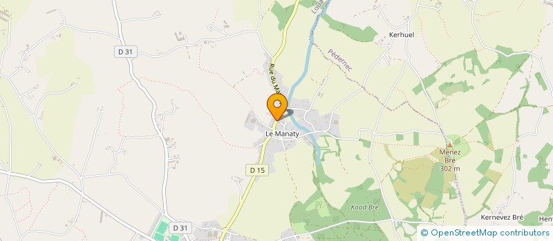 localisation de l'entreprise MADAME ORLANE GOATER  LE VIEUX-MARCHE