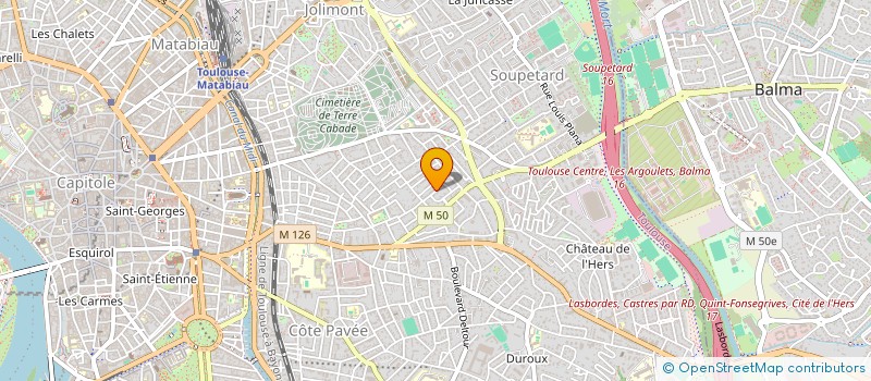localisation de l'entreprise MADAME ORLANE LE BONNEC à TOULOUSE