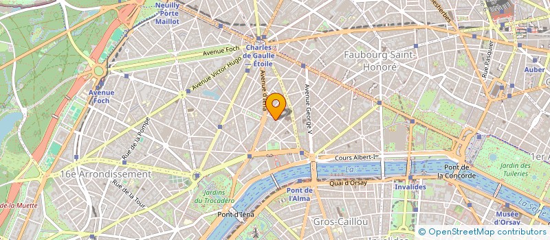 localisation de l'entreprise MADAME ORLANE LEBLANC  PARIS