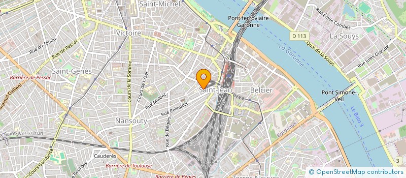 localisation de l'entreprise MADAME ORLANE LEBOUC  BORDEAUX