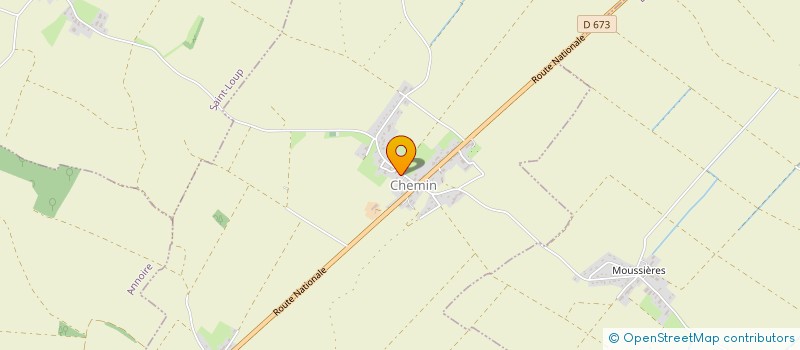 localisation de l'entreprise MADAME ORLANE LEMINEUR  CHEMIN