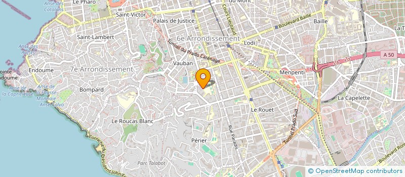 localisation de l'entreprise MADAME ORLANE MACKIEWIEZ à MARSEILLE