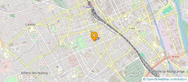 localisation de l'entreprise MADAME ORLANE MALENFERT  NANCY