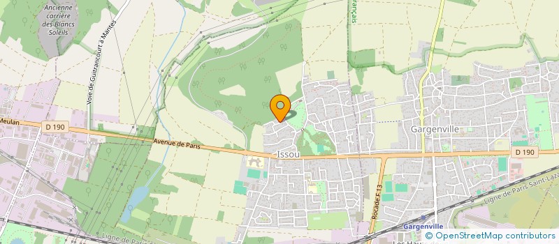 localisation de l'entreprise MADAME ORLANE MASSOT  MONTIGNY-LE-BRETONNEUX