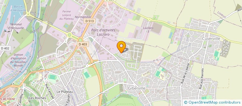 localisation de l'entreprise MADAME ORLANE MIREY  GIBERVILLE