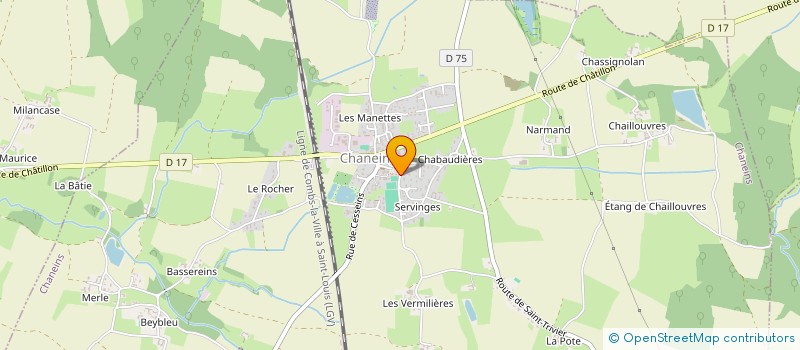 localisation de l'entreprise MADAME ORLANE OLIVEIRA CARVALHO à SAINT-TRIVIER-SUR-MOIGNANS
