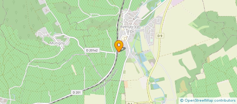 localisation de l'entreprise MADAME ORLANE PECQUEUR  AVENAY-VAL-D'OR