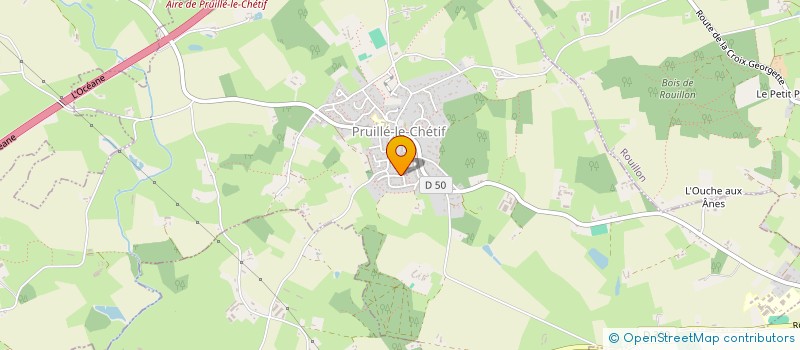 localisation de l'entreprise MADAME ORLANE PLESSIS à PRUILLE-LE-CHETIF