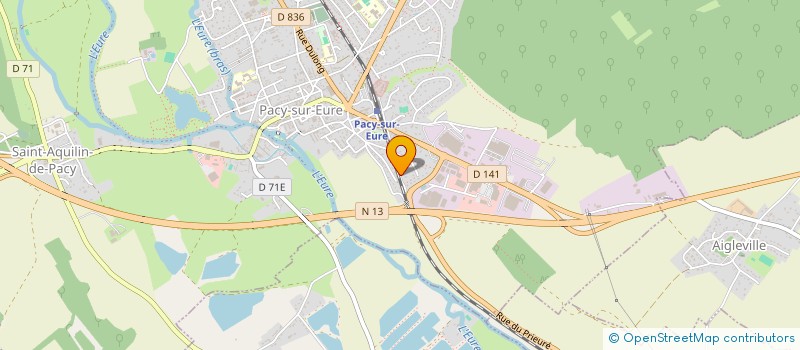 localisation de l'entreprise MADAME ORLANE RAWYLER  PACY-SUR-EURE