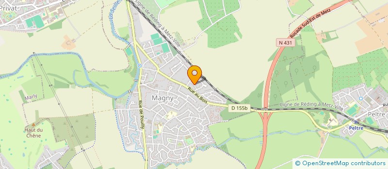 localisation de l'entreprise MADAME ORLANE RISSE  METZ