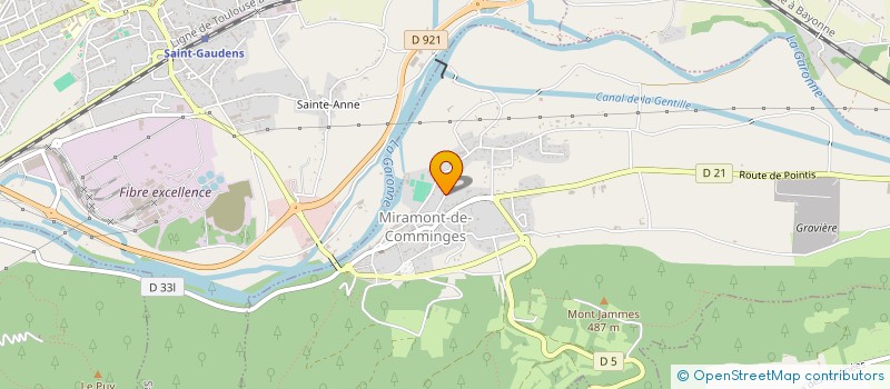 localisation de l'entreprise MADAME ORLANE SADI  MIRAMONT-DE-COMMINGES