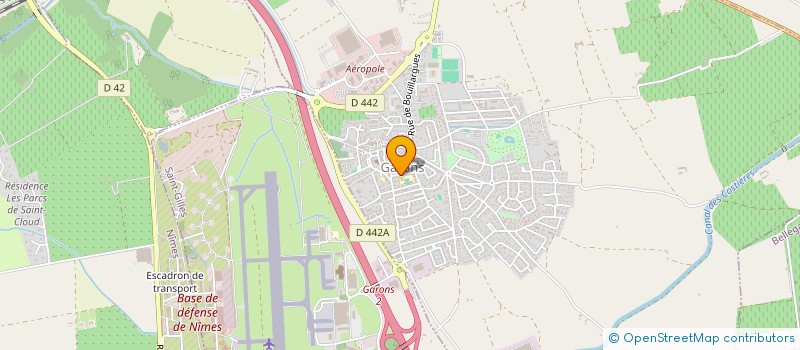 localisation de l'entreprise MADAME ORLANE SOLER  GARONS