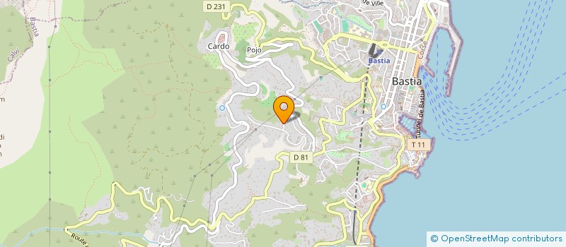 localisation de l'entreprise MADAME ORLANE SUSTANDAL à BASTIA