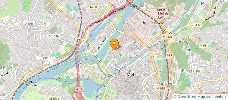 localisation de l'entreprise MADAME ORLANE THEOPHILE  METZ