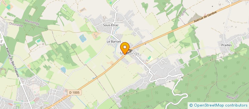 localisation de l'entreprise MADAME ORLANE TRANIER  MASSONGY