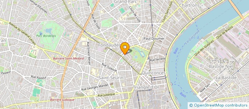 localisation de l'entreprise MADAME ORLANNE DEGOUZEL  BORDEAUX