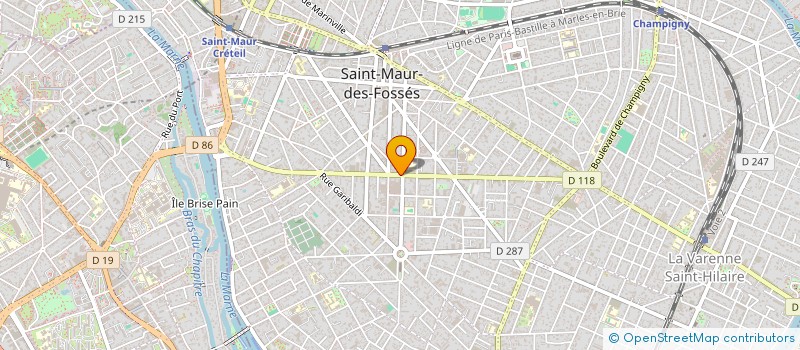 localisation de l'entreprise MADAME ORNA SARFATI à SAINT-MAUR-DES-FOSSES