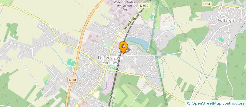 localisation de l'entreprise MADAME ORNELLA ALBA  LE PERRAY-EN-YVELINES