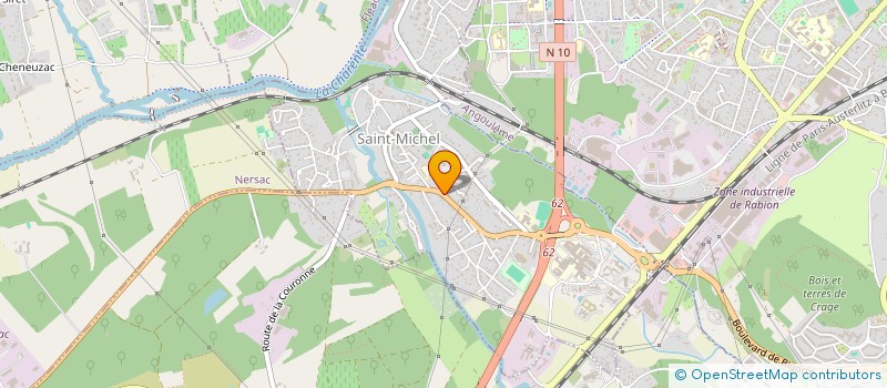 localisation de l'entreprise MADAME ORNELLA BACHELIER  SAINT-MICHEL