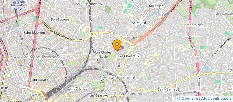 localisation de l'entreprise MADAME ORNELLA BARRAZZO à LA VALETTE-DU-VAR