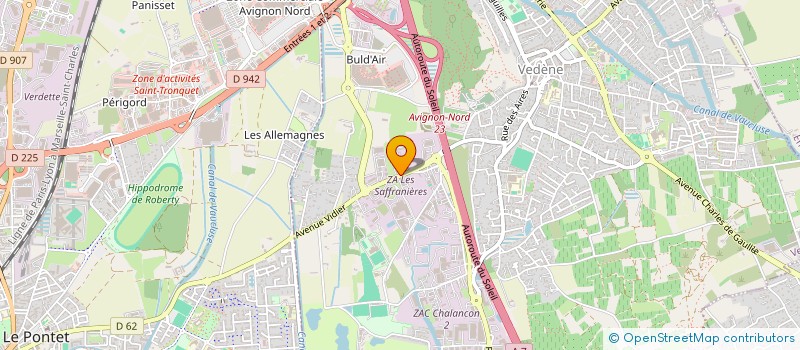 localisation de l'entreprise MADAME ORNELLA BRUNO  VEDENE