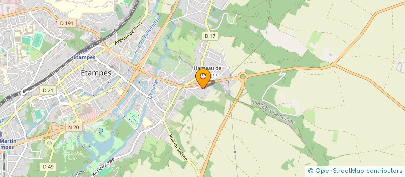 localisation de l'entreprise MADAME ORNELLA BUCCI  ETAMPES