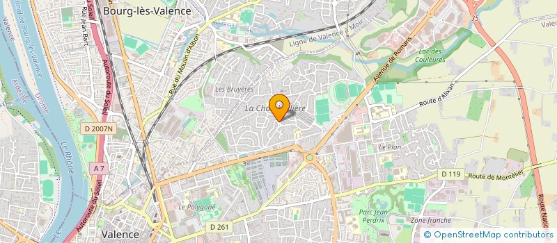 localisation de l'entreprise MADAME ORNELLA CARPAYE à VALENCE