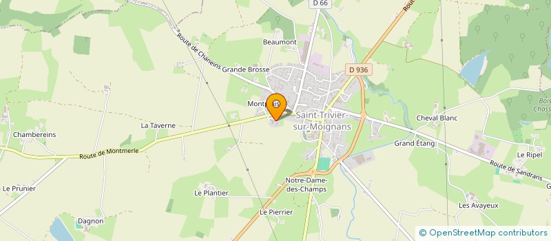 localisation de l'entreprise MADAME ORNELLA D'AMICO  SAINT-TRIVIER-SUR-MOIGNANS