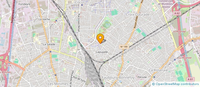 localisation de l'entreprise MADAME ORNELLA DE MAIO  TOULOUSE