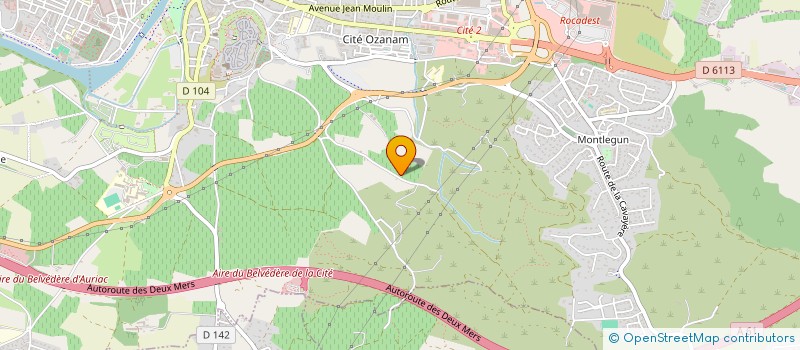 localisation de l'entreprise MADAME ORNELLA DE RUBEIS  CARCASSONNE