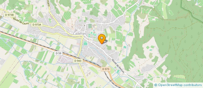 localisation de l'entreprise MADAME ORNELLA DELAUNE à CADENET