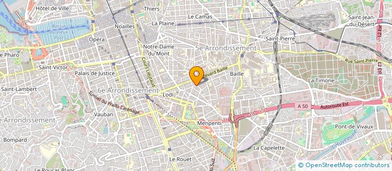 localisation de l'entreprise MADAME ORNELLA DELIA  MARSEILLE