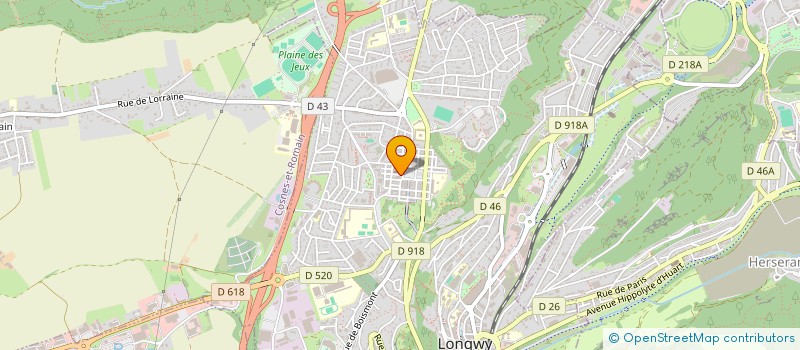 localisation de l'entreprise MADAME ORNELLA FABBRI à LONGWY