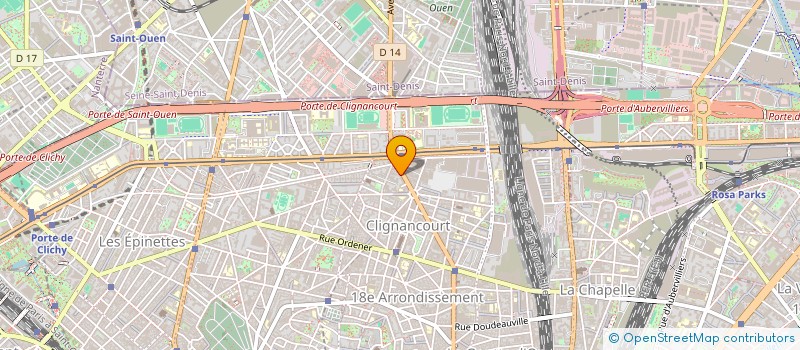 localisation de l'entreprise MADAME ORNELLA FROSI  PARIS