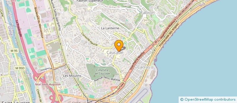 localisation de l'entreprise MADAME ORNELLA GALVEZ à NICE