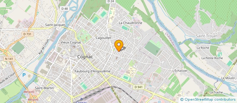 localisation de l'entreprise MADAME ORNELLA HUMBERT à SAINT-FORT-SUR-LE-NE