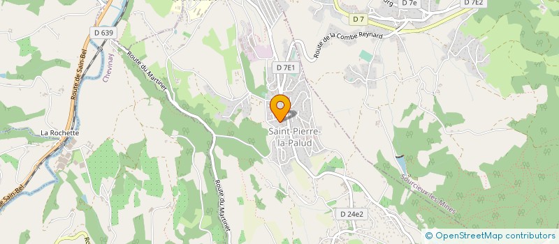 localisation de l'entreprise MADAME ORNELLA KRIFI  SAINT-PIERRE-LA-PALUD