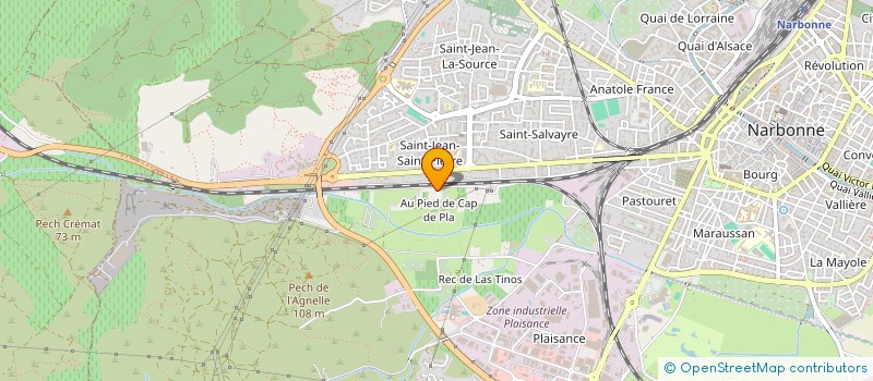 localisation de l'entreprise MADAME ORNELLA KYR à NARBONNE