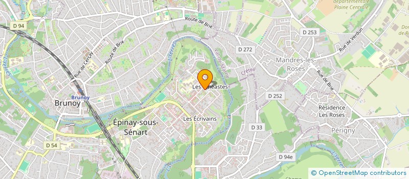 localisation de l'entreprise MADAME ORNELLA LAFORET  EPINAY-SOUS-SENART