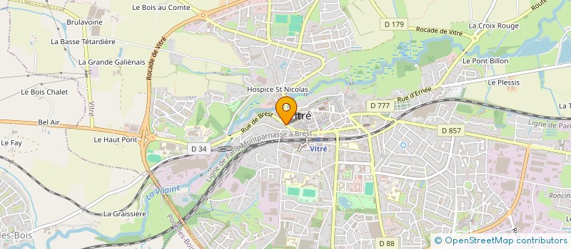 localisation de l'entreprise MADAME ORNELLA-LAURIANE CARRUESCO  VITRE